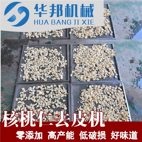 核桃仁脱皮机 自来水去皮 核桃仁去皮机供应商