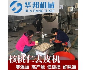 不限品种 核桃仁脱衣机 2019新科技