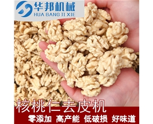 2019核桃去皮流水线 核桃仁去皮机