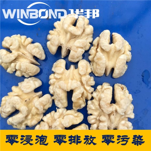 核桃仁脱衣流水线 纯物理脱衣方法 华邦技术
