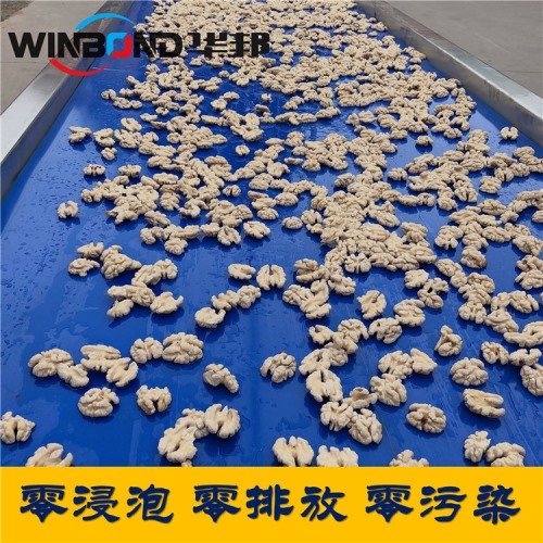 小型核桃仁去皮机 华邦核桃仁去皮设备厂家 破损率低